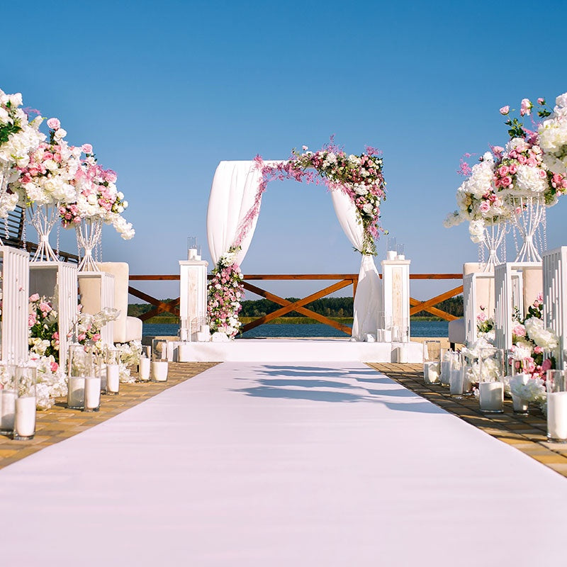 Wedding Ceremony Decorations - Church Wedding Decorations - Wedding Ceremony Supplies - TableclothsFactory.com